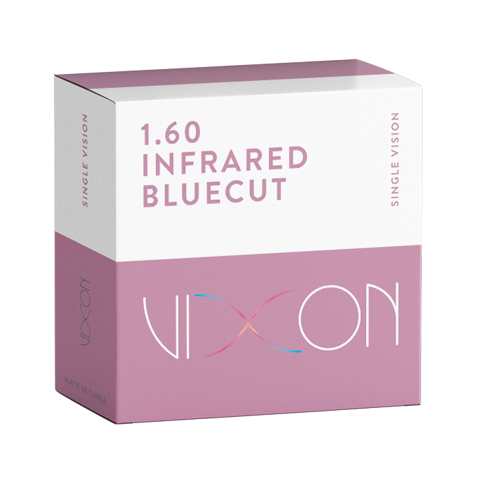 Vixon 1.60 Bluecut INFRARED Semiterminado Visión Simple 75 HC