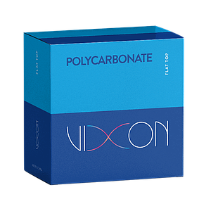 POLICARBONATO SEMITERMINADO FLAT TOP 75/28